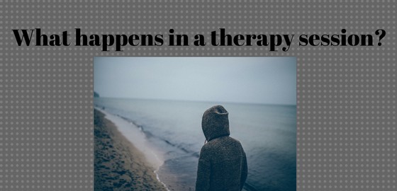 What happens in a therapy session